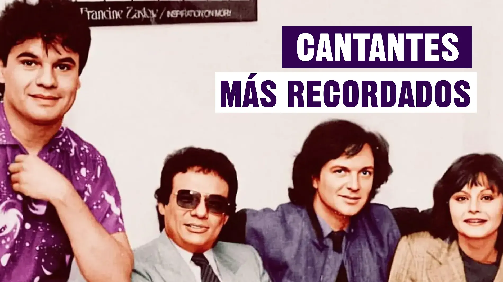 CANTANTES RECORDADOS